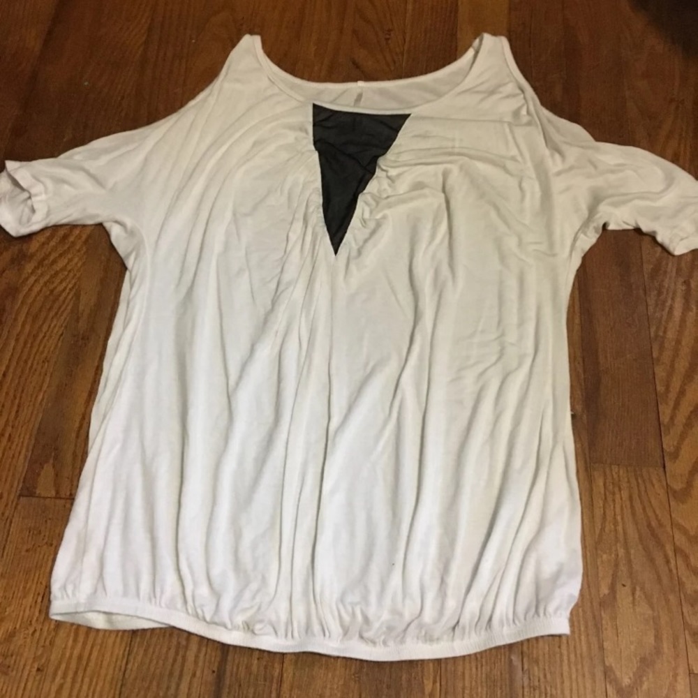 Juju & B White Off The Shoulder Top